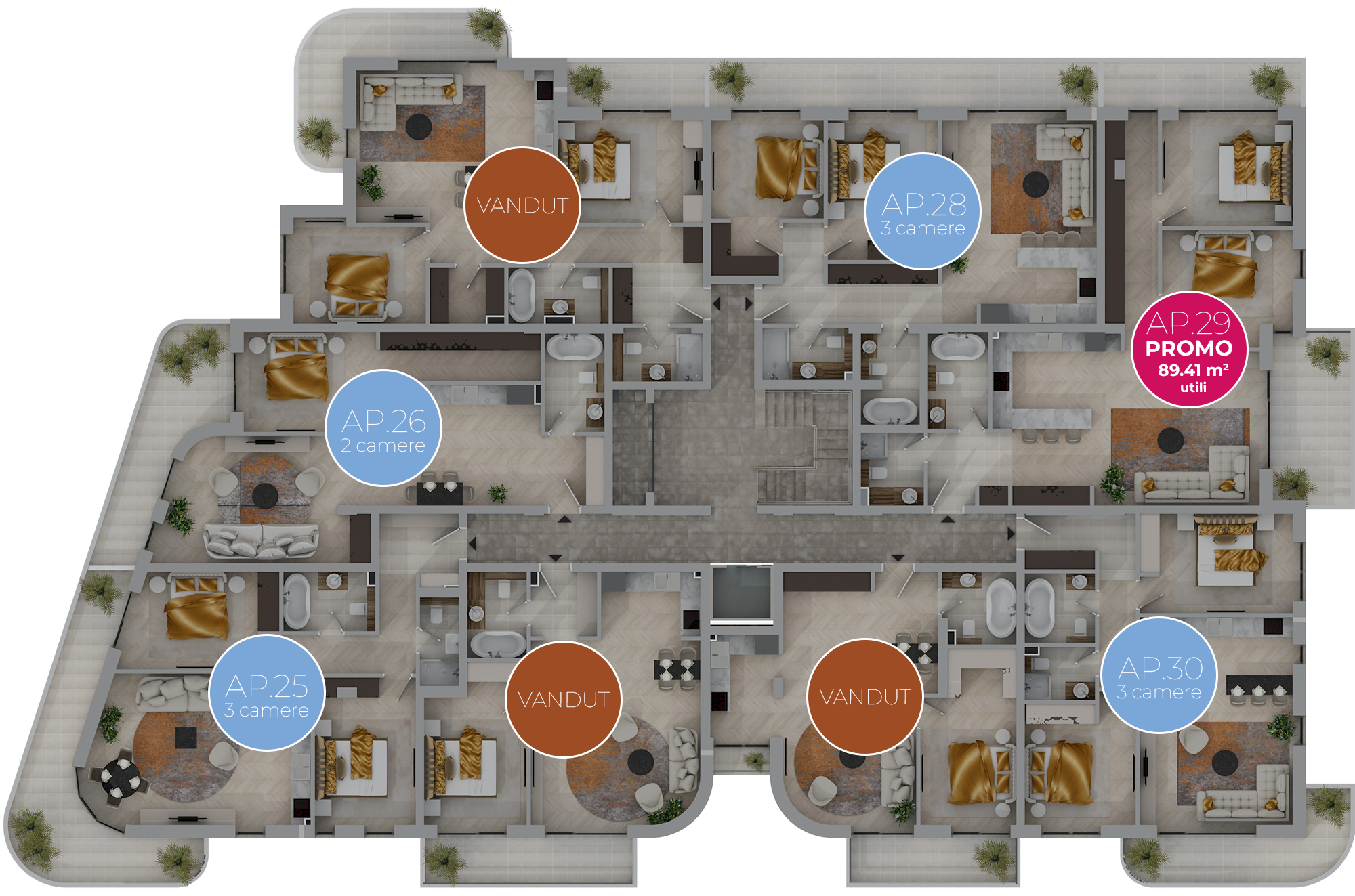 SofyanResidence | etaj 3