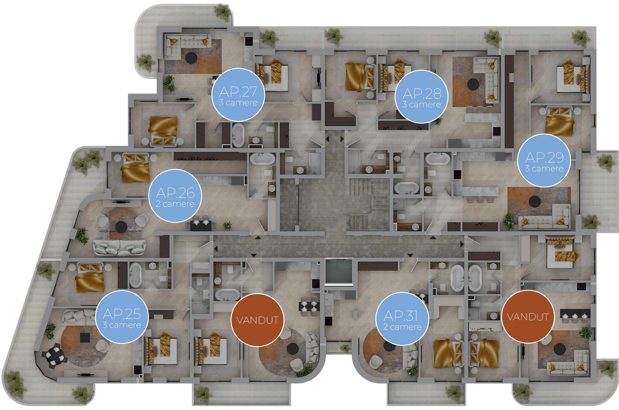 SofyanResidence | etaj 3 SofyanResidence | etaj 3